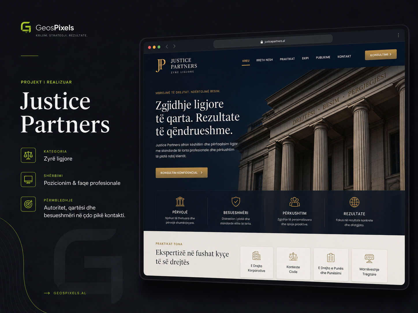 Prezantimi i projektit Justice Partners