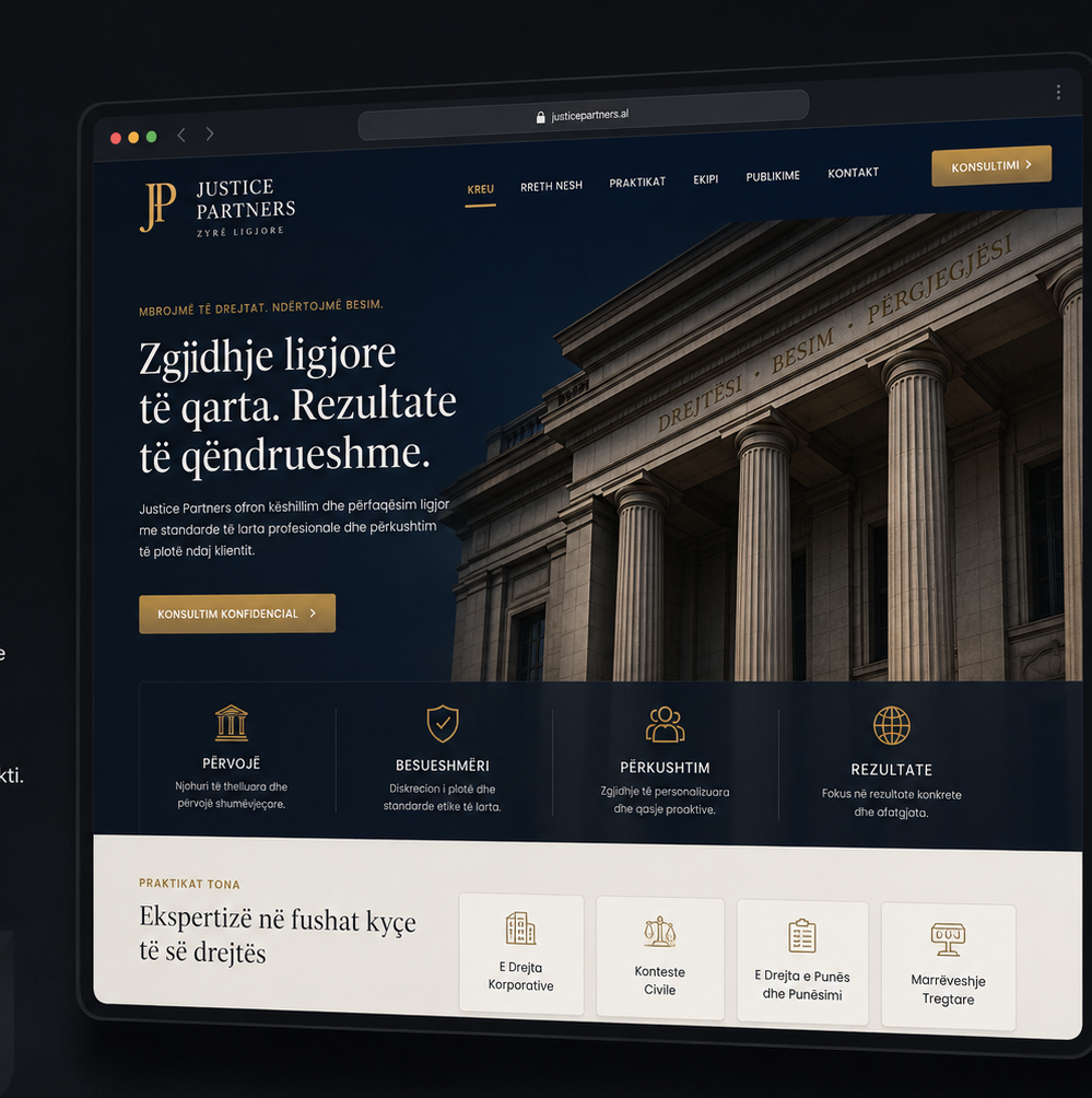 Prezantimi i projektit Justice Partners