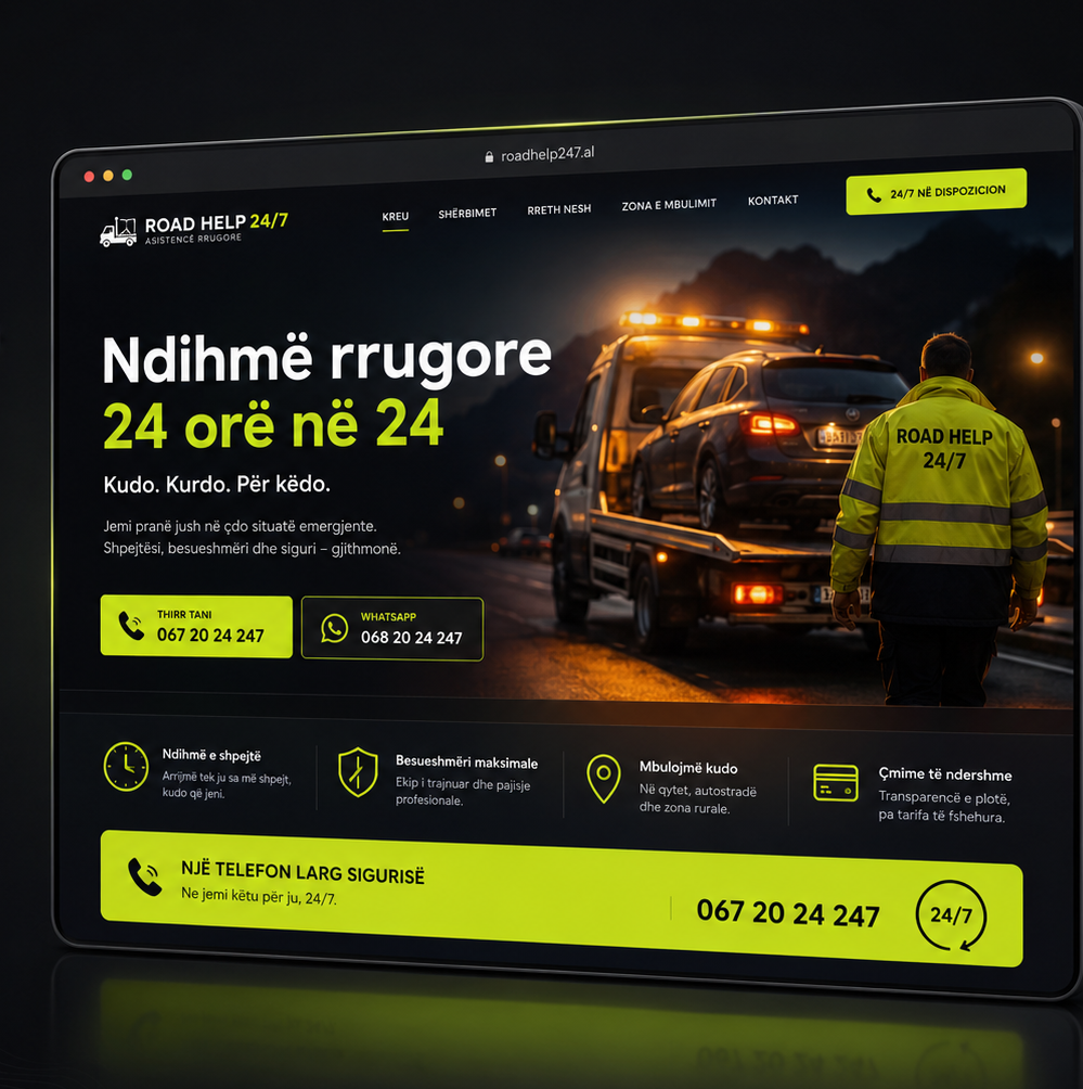 Prezantimi i projektit Road Help 24/7